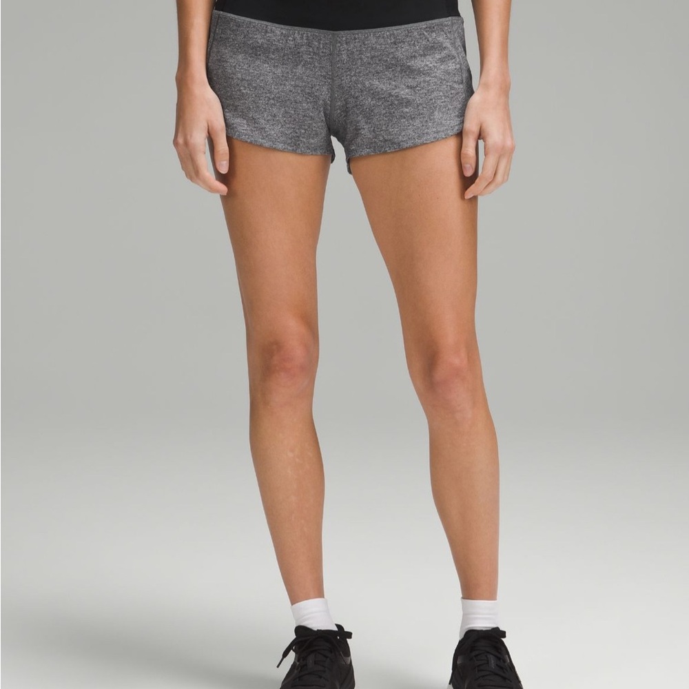 Lululemon Speed-Up Low Rise 2.5 inseam Shorts